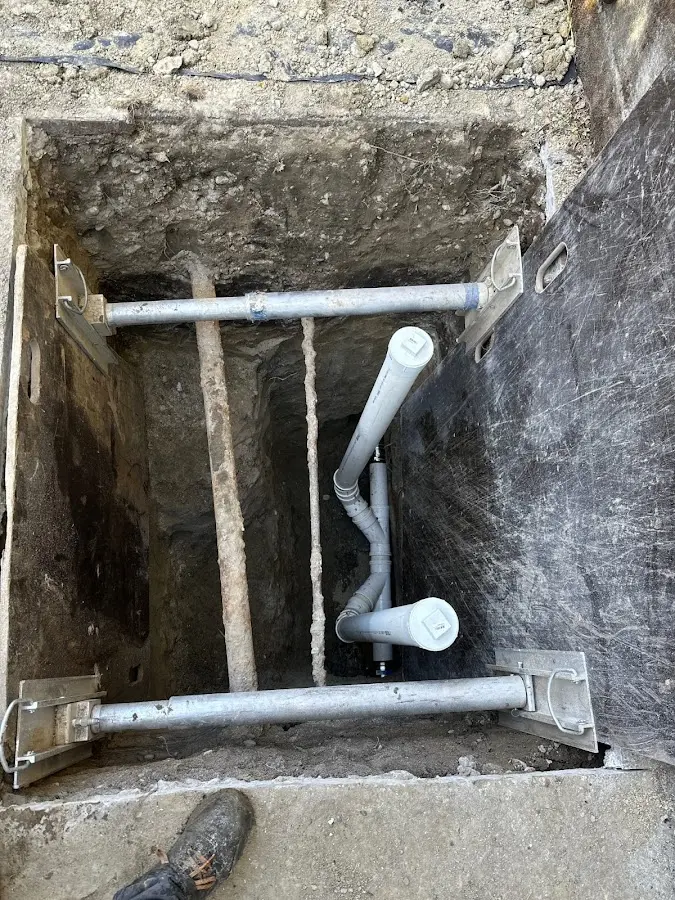 Experienced plumber completing Drain Cleaning work in Danville